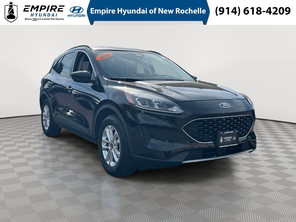 AGATE BLACK METALLIC 2021 Ford Escape SE AWD SUV / Crossover All-Wheel Drive Automatic