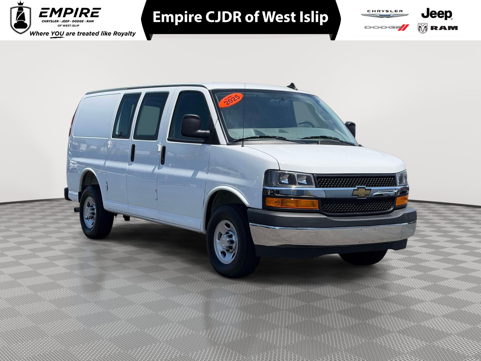 2025 Chevrolet Express Cargo Van RWD 2500 Regular Wheelbase WT for sale in West Islip, NY