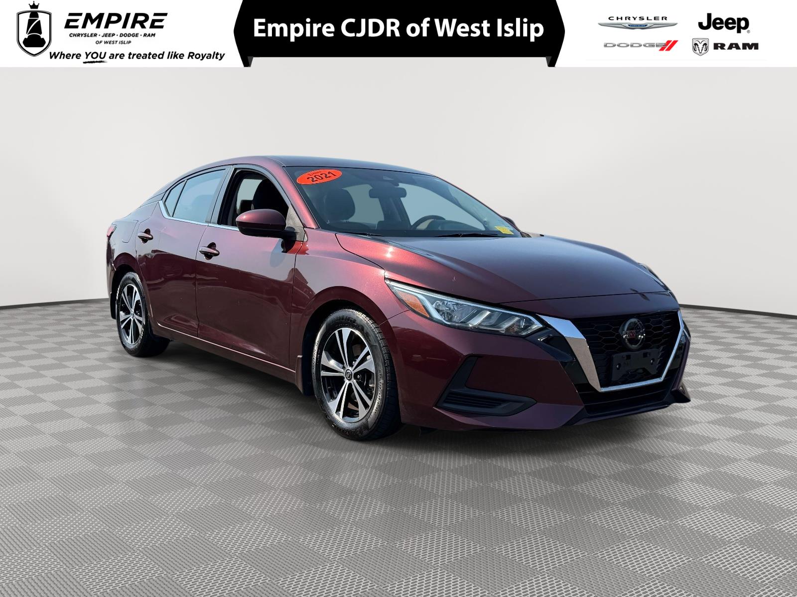 2021 Nissan Sentra SV Xtronic CVT for sale in West Islip, NY