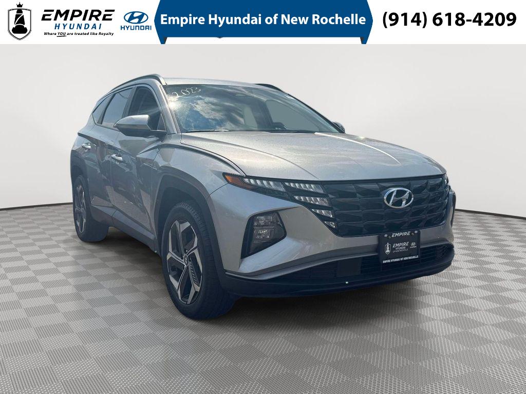 Shimmering Silver 2023 Hyundai Tucson SUV / Crossover All-Wheel Drive Automatic