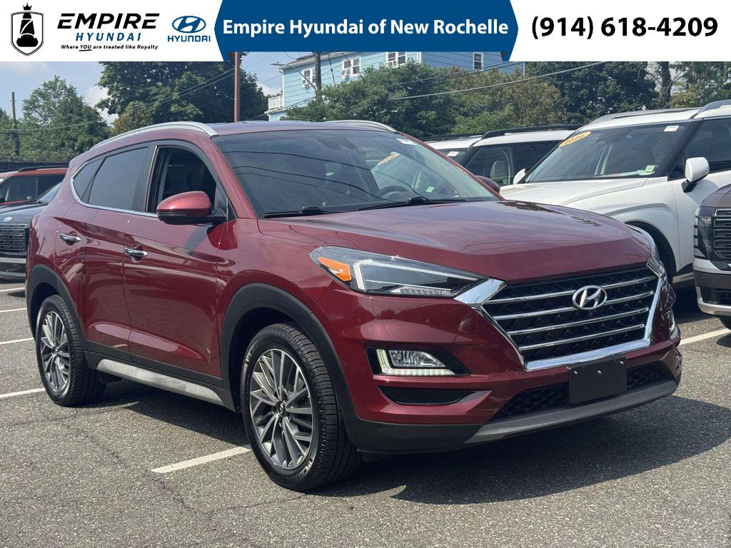 Gemstone Red 2020 Hyundai Tucson SUV / Crossover All-Wheel Drive Automatic