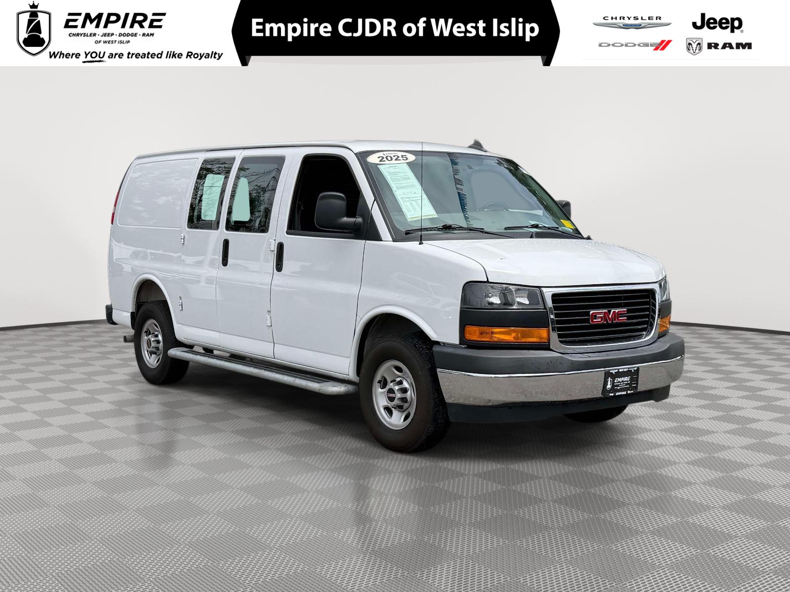 2025 GMC Savana Cargo RWD 2500 Regular Wheelbase Work Van for sale in West Islip, NY