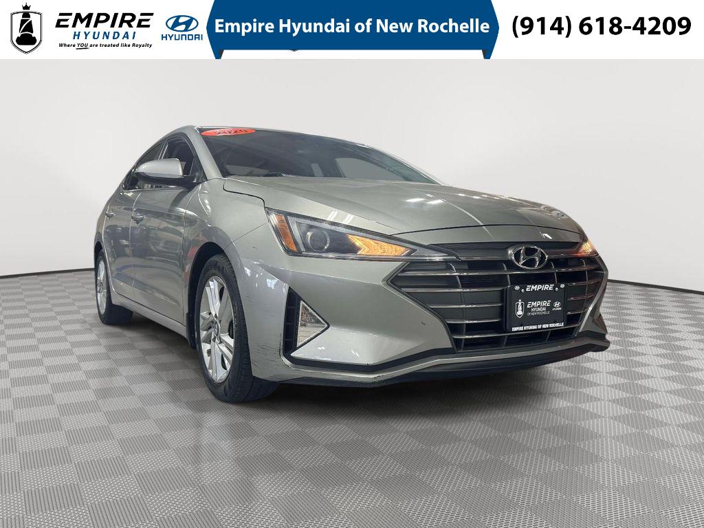Stellar Silver 2020 Hyundai Elantra Sedan Front-Wheel Drive Automatic